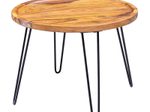WOHNLING WL5.960 Couchtisch Sheesham 60 cm x 60 cm x 45 cm