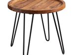 WOHNLING WL5.961 Couchtisch Sheesham 45 cm x 45 cm x 40 cm