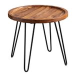 WOHNLING WL5.961 Couchtisch Sheesham 45 cm x 45 cm x 40 cm