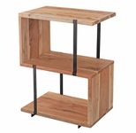 WOHNLING WL5.971 Beistelltisch Akazie 30 cm x 45 cm x 60 cm