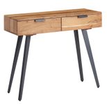 WOHNLING WL6.155 Konsolentisch Akazie 36 cm x 90 cm x 78 cm