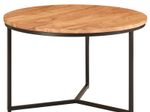 WOHNLING WL6.368 Couchtisch Akazie 60 cm x 60 cm x 38 cm