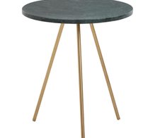 WOHNLING WL6.463 Beistelltisch Grün 38 cm x 38 cm x 44 cm