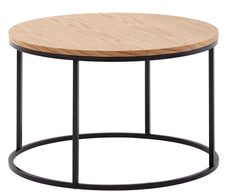 WOHNLING WL6.511 Couchtisch Braun 70 cm x 70 cm x 45 cm