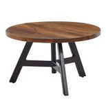 WOHNLING WL6.536 Couchtisch Sheesham 60 cm x 60 cm x 35 cm