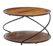 WOHNLING WL6.551 Couchtisch Sheesham 58 cm x 58 cm x 35 cm