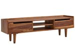 WOHNLING WL6.553 Lowboard Sheesham 145 cm x 35 cm x 43 cm