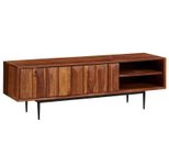WOHNLING WL6.556 Lowboard Sheesham 123 cm x 35 cm x 42 cm