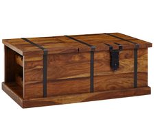 WOHNLING WL6.565 Couchtisch Sheesham 100 cm x 60 cm x 40 cm