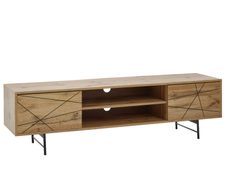 WOHNLING WL6.579 TV-Kommode Braun 160 cm x 40 cm x 45 cm