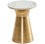 WOHNLING WL6.627 Beistelltisch Weiß 35 cm x 35 cm x 45 cm