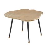 WOHNLING WL6.673 Couchtisch Gold 64 cm x 64 cm x 37 cm