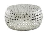 WOHNLING WL6.691 Couchtisch Silbern 66 cm x 66 cm x 32 cm