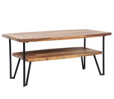 WOHNLING WL6.720 Couchtisch Sheesham 90 cm x 50 cm x 40 cm