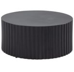 WOHNLING WL6.760 Couchtisch Schwarz 67 cm x 67 cm x 31 cm