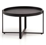 WOHNLING WL6.803 Couchtisch Schwarz 60 cm x 60 cm x 35 cm