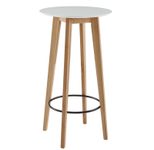 WOHNLING Stehtisch WL6.094 rund weiß