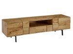 WOHNLING WL6.581 TV-Kommode Braun 160 cm x 43 cm x 46 cm