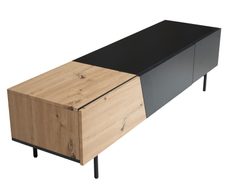 WOHNLING WL6.815 Lowboard Braun 150 cm x 40 cm x 40 cm