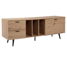 WOHNLING WL6.819 Lowboard Braun 150 cm x 40 cm x 55 cm