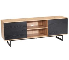 WOHNLING WL6.822 Lowboard Braun 150 cm x 40 cm x 55 cm