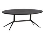 WOHNLING WL6.845 Couchtisch Schwarz Mango 90 cm x 50 cm x 35 cm