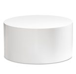 WOHNLING WL6.861 Couchtisch MONOBLOC Weiß 60 cm x 60 cm x 30 cm