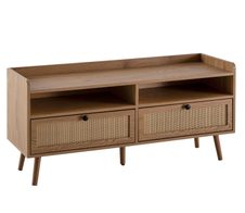 WOHNLING WL6.887 Lowboard Braun 120 cm x 39 cm x 56 cm