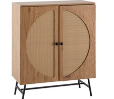 WOHNLING WL6.893 Sideboard Braun 80 cm x 39 cm x 103 cm