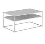 WOHNLING WL6.897 Couchtisch Weiß 100 cm x 60 cm x 45 cm