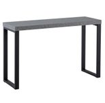 WOHNLING WL6.908 Konsolentisch Grau 120 cm x 40 cm x 76 cm