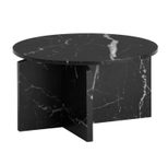 WOHNLING WL6.916 Couchtisch Schwarz 60 cm x 60 cm x 33 cm