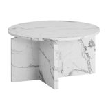 WOHNLING WL6.917 Couchtisch Weiß 60 cm x 60 cm x 33 cm