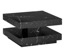 WOHNLING WL6.923 Couchtisch Schwarz 60 cm x 60 cm x 34 cm