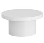 WOHNLING WL6.925 Couchtisch Weiß 60 cm x 60 cm x 33 cm