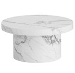 WOHNLING WL6.929 Couchtisch Weiß 60 cm x 60 cm x 33 cm