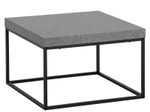 WOHNLING WL6.932 Couchtisch Grau 60 cm x 60 cm x 38 cm