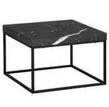 WOHNLING WL6.933 Couchtisch Schwarz 60 cm x 60 cm x 38 cm