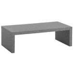 WOHNLING WL6.938 Couchtisch Grau 110 cm x 55 cm x 35 cm