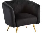 WOHNLING Design Loungesessel WL6.954 Schwarz