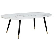 WOHNLING WL6.975 Couchtisch Weiß 120 cm x 60 cm x 42 cm