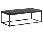 WOHNLING WL6.987 Couchtisch Schwarz 120 cm x 60 cm x 40 cm