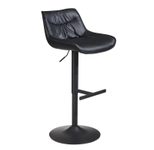 WOHNLING Barhocker WL7.005 Kunstleder schwarz