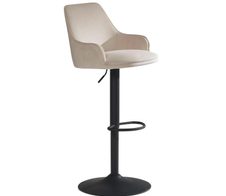 WOHNLING Barhocker WL7.008 Samt beige