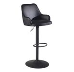 WOHNLING Barhocker WL7.009 Kunstleder schwarz