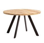 WOHNLING Esszimmertisch rund WL7.054 mango