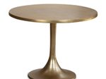 WOHNLING WL7.132 Couchtisch Gold 60 cm x 60 cm x 47 cm