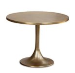 WOHNLING WL7.132 Couchtisch Gold 60 cm x 60 cm x 47 cm