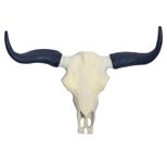 WOHNLING WL7.164 Wandgeweih 54x40 cm Silber