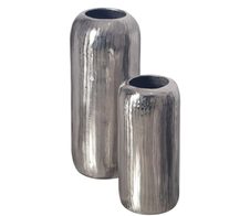 WOHNLING WL7.174 Vasen 2er Set Silber